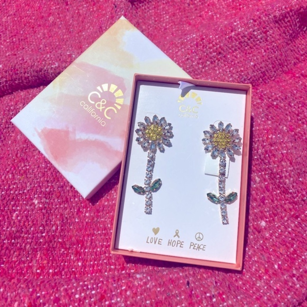 NWT/NIB🌼C&C Califonia earrings-SO FUN!!